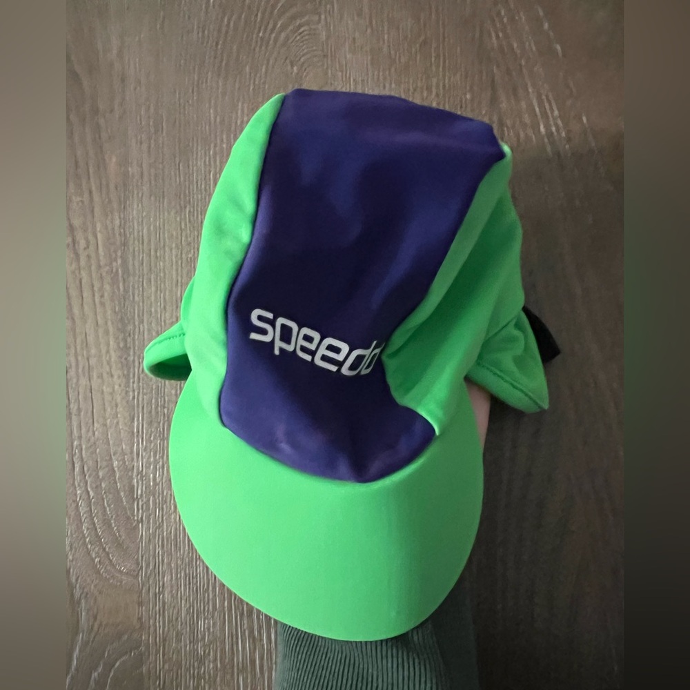 Speedo Green and Blue Infant UV Hat